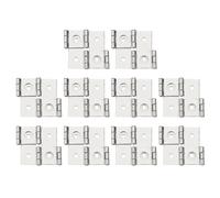 Cerniere a doppia azione, 10 pezzi 2.13" cerniere a doppia oscillazione, argento