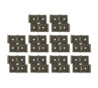 Cerniere a doppia azione, 10 pezzi 2.13" cerniere a doppia oscillazione, bronzo