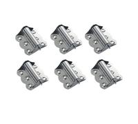 Cerniere a farfalla a molla in acciaio inossidabile da 2/10 pezzi, cerniere a filo con chiusura automatica for ante di armadi, finestre, scatole e ferramenta for la casa