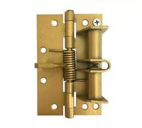 Cerniere A Molla Cerniera di chiusura for porta in acciaio laminato a freddo, autoprogettazione, cerniera a molla, antiusura, casa(Gold)