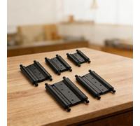 Cerniere a molla con apertura bidirezionale per porte a battente interne che supportano fino a 25 kg per coppia, design compatto silenzioso per aree sensibili al rumore (20,3 cm)