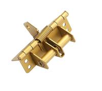 Cerniere a molla Mobili Cerniera di posizionamento multifunzione a 90 gradi Molla chiusura automatica autoallineante Forniture for mobili Per il cancello(Gold)