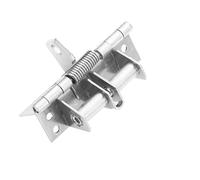 Cerniere a molla Mobili Cerniera di posizionamento multifunzione a 90 gradi Molla chiusura automatica autoallineante Forniture for mobili Per il cancello(White)