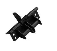 Cerniere a molla Mobili Cerniera di posizionamento multifunzione a 90 gradi Molla chiusura automatica autoallineante Forniture for mobili Per il cancello(Black)