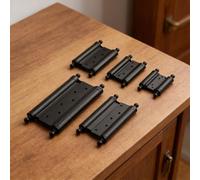 Cerniere a molla per porte a battente interne che supportano fino a 25 kg per coppia, con struttura in acciaio laminato a freddo (12,7 cm)