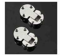Cerniere a Scomparsa 2 Pz/set 90 Gradi Cerniere Pieghevoli In Lega di Zinco Regolabile Porta Dell'armadio Flap Tavoli Ovale Cerniera Nascosta Ferramenta for Mobili for La Casa(Sliver 3)