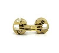 Cerniere a Scomparsa 4PCS 8mm-16mm Cerniere a botte in rame Cilindriche for porte in ottone invisibili a scomparsa for armadio nascosto for Ferramenta for mobili(12mm)