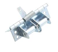 Cerniere a Scomparsa Cerniera della porta Regolare l'hardware del mobile Chiudiporta automatico a molla Dispositivo di chiusura dell'armadio(Galvanized silver)