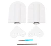 Cerniere a scomparsa per armadietti, piccoli accessori per gioielli, accessori da toeletta in ottone resistente e plastica, 1 set