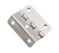 cerniere a tripla piega 20 pezzi di ferro ispessito silenzioso a tre pieghe cerniera quattro doppia piegatura accessori hardware for mobili for porte 'armadio di ingegneria(51x18x1.0mm)