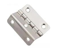 cerniere a tripla piega 20 pezzi di ferro ispessito silenzioso a tre pieghe cerniera quattro doppia piegatura accessori hardware for mobili for porte armadio di ingegneria(46x12x1.2mm)