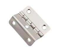 cerniere a tripla piega 20 pezzi di ferro ispessito silenzioso a tre pieghe cerniera quattro doppia piegatura accessori hardware for mobili for porte armadio di ingegneria(41x15x1.0mm.)