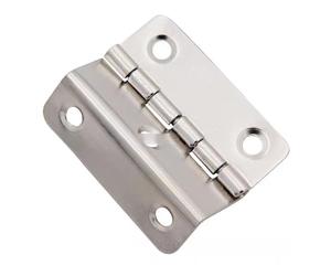 cerniere a tripla piega 20 pezzi di ferro ispessito silenzioso a tre pieghe cerniera quattro doppia piegatura accessori hardware for mobili for porte armadio ingegneria(50x15x1.0mm-1)