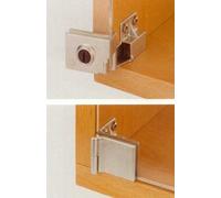 Cerniere ante vetro senza foratura vetro a FILO HETTICH