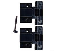 Cerniere antipolvere compatibili progettate per giradischi Technics Sl1200 Mk2 Mk3d Mk5 Mk6 e Sl1210 M5g in plastica robusta che impedisce l'allentamento e la deformazione, kit di facile installazione