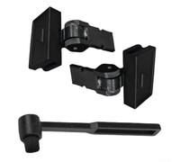 Cerniere antipolvere per giradischi Kenwood 291R, kit di ricambio a molla, staffe per coperchio, parti di riparazione, meccanismo di apertura scorrevole, componenti di ricambio, colore nero