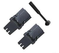 Cerniere antipolvere per giradischi Kenwood 67F, in plastica, colore: nero | Robusta struttura in plastica, previene la deformazione, garantisce un supporto a lungo termine, adatto per i modelli Kenwood