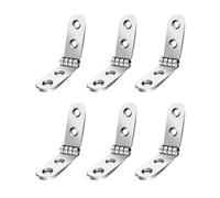 Cerniere avvitabili con cerniera pieghevole da 180 gradi for della porta dell'armadio Accessori hardware for mobili 6-10 pezzi Per Tavoli Pranzo Pieghevoli(6pcs)