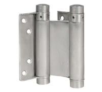 Cerniera bommer , a doppi azione bronzata mm75, confezione da 2 pezzi