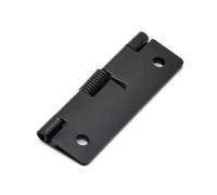 cerniere Cerniera a molla in acciaio inossidabile 304 Forza elastica Chiusura automatica nascosta con reset da 0 gradi 1 pezzo(Black)