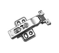 Cerniere, Cerniere for mobili da cucina nascoste, 1 cerniera porta in vetro con telaio alluminio, silenziosa a scomparsa ammortizzatore idraulico acciaio laminato freddo, e bagno