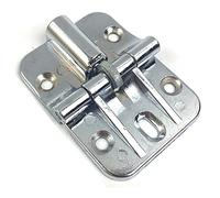 Cerniere da porta pieghevoli in lega di zinco, cerniere, a flap su e giù, per porte scorrevoli, paralleli montate in superficie