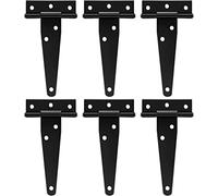 Cerniere decorative retrò, cerniera antica, cerniere decorative retrò 6 pezzi 4 pollici a forma di T in ferro antiruggine for impieghi leggeri cerniera for capannone cerniera for cancello porta cancel