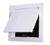 Cerniere di accesso bianche durevoli da 1 pezzo for cartongesso - Pannello di copertura di accesso facile da installare for soffitti e pareti(15x35cm)