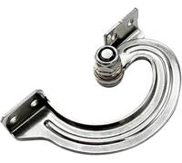 Cerniere di mobili piani metallici ， 1 cerniera for porta nascosta con smorzamento regolabile in acciaio inossidabile for posizione di arresto arbitraria(Right)