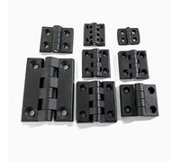 Cerniere di testa, cerniera for porta, ganci di chiusura, cerniera 10 pezzi/set Cerniera di testa in plastica di nylon di colore nero for mobili di scatole di legno Armadio elettrico Hardware Hardware