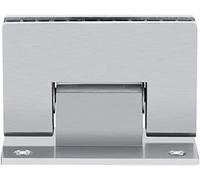 Cerniere, Ferramenta for mobili Accessori for cerniere for armadietti con chiusura ammortizzata, cerniere for porte in vetro for doccia in acciaio inossidabile, clip for vetro a 90 gradi, frammento bi