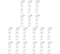 Cerniere for ante di armadietti con chiusura ammortizzata, 18 pezzi, cerniere a sette forme for porte e finestre, girevoli in acciaio inox, for for mobili da cucina, for ruotare l'hardware for in