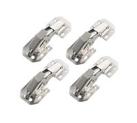 Cerniere for armadietti in acciaio da 90 gradi 2/4CS Armadio con cerniera idraulica for buffer senza foro di perforazione(3in-4pc)