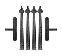 Cerniere for Maniglia Della Porta Del Garage Da 6 Pezzi/set, Kit Hardware Decorativo for Cerniera Del Fienile