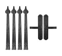 Cerniere for Maniglia Della Porta Del Garage Da 6 Pezzi/set, Kit Hardware Decorativo for Cerniera Del Fienile