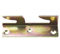 Cerniere for mobili da letto non a mortasa in 4 set con connettori for staffe for sponde del letto for un telaio del letto rinforzato e un inserto for letto