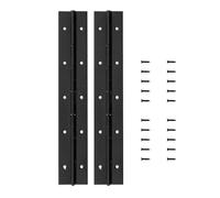 Cerniere For Mobili In Acciaio Inossidabile 304 Da 4 Pezzi For Porte, Pannelli, Attrezzature Cucina Armadietti In Metallo Continue For Pianoforte Per Pianoforti(Black-300 * 50 * 1.5mm)