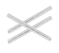 Cerniere for pianoforte lunghe da 3 pezzi in ferro for porta dell'armadio resistente, tavolo pieghevole, capannone, cerniere piccole pieghevoli per Pianoforte