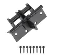 Cerniere for porte a chiusura automatica 3 in 1 con posizionamento a 90 gradi Integra cerniera a molla più vicina e tappo(Black)
