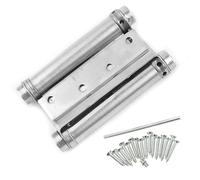Cerniere For Porte A Molla A Doppia Azione Da 3-5 Pollici, 2 Pezzi, Cerniere A Rimbalzo In Acciaio Inossidabile, Adatte For Bar, Accessori For Ferramenta For Mobili Occidentali.(5 INCH)
