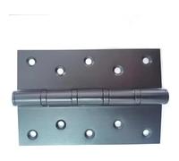 Cerniere for porte ad alta resistenza in acciaio inossidabile con cuscinetti a sfera for porte interne ed esterne con hardware di montaggio, confezione da 2(Black,6inch)