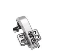 Cerniere for porte con telaio in alluminio ad angolo da 90 gradi, cerniere nere, armadio, apertura piatta a 180 gradi, angolo dritto, ammortizzatore idraulico(Gun Black)