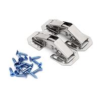 Cerniere for porte da cucina, chiusura ammortizzata con cuscinetti a sfera in acciaio a 90 gradi, molle nascoste(10.5cm)