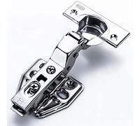 Cerniere for porte dell'armadio in acciaio inossidabile da 10 pezzi, cerniere idrauliche mute con chiusura ammortizzata Cerniere for armadi con viti for armadio da cucina con ante in legno, Big Bend