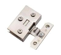 Cerniere for porte in vetro con perno in lega di zinco | 4 pezzi