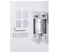 Cerniere for porte nascoste Cerniere invisibili nascoste girevole a 180 gradi in lega di zinco a battuta regolabile in 3 direzioni(Color2,2pcs)