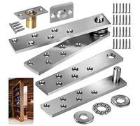 Cerniere girevoli per porte resistenti, per porte in legno, cerniere nascoste per legno e segreti, libreria nascosta, libreria Murphy (resistenti, 2 pezzi)