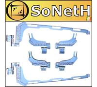 Cerniere Hinges Staffe Steel HP Pavilion ZV6300 ZX5000 ZX5100 ZX5200 ZX5300