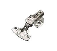 Cerniere idrauliche for ante di armadietti con chiusura ammortizzata - 1 cerniera a clip a sovrapposizione completa for una facile installazione, compatibile con armadi in legno(Full Cover)