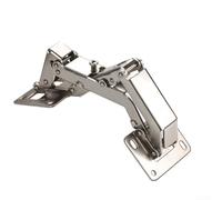 Cerniere idrauliche regolabili a 170 gradi per armadi angolari in acciaio inossidabile per ridurre lo sbattimento delle porte e l'usura nel tempo (4)